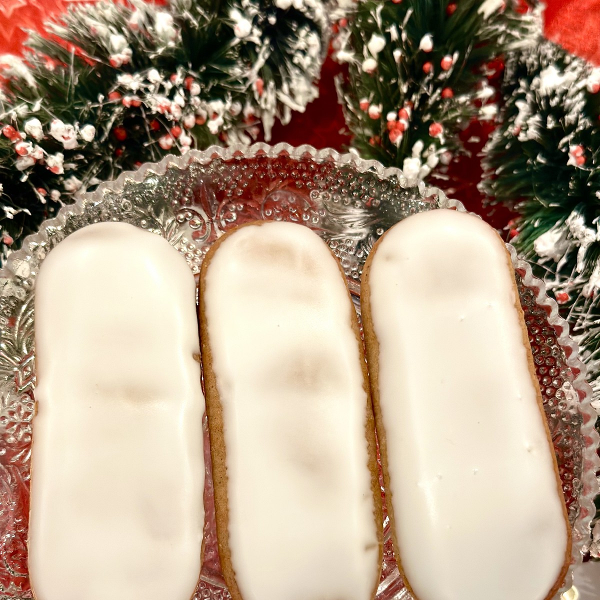 Lebkuchen: Langues de Pain d'Épices Alsaciens par La Patissigne